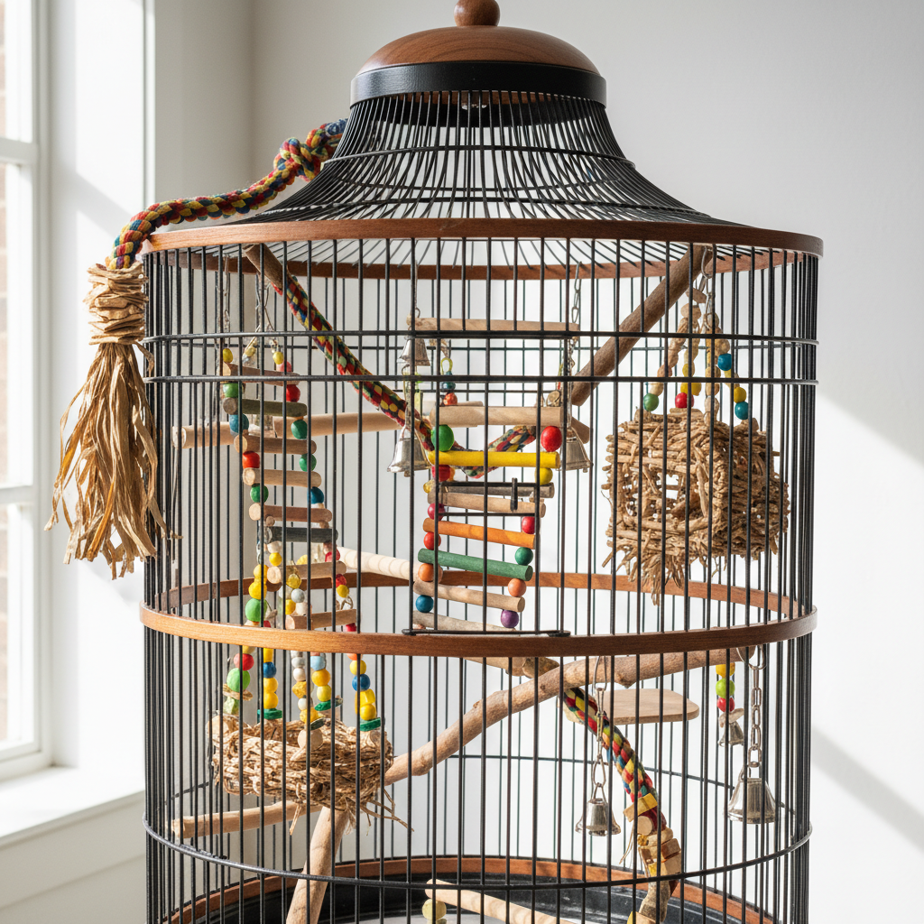 Bird Toys & Cages