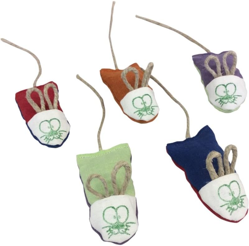 From The Field | Shelby Refillable Hemp Mouse Catnip Toy for Cats |USA-Made