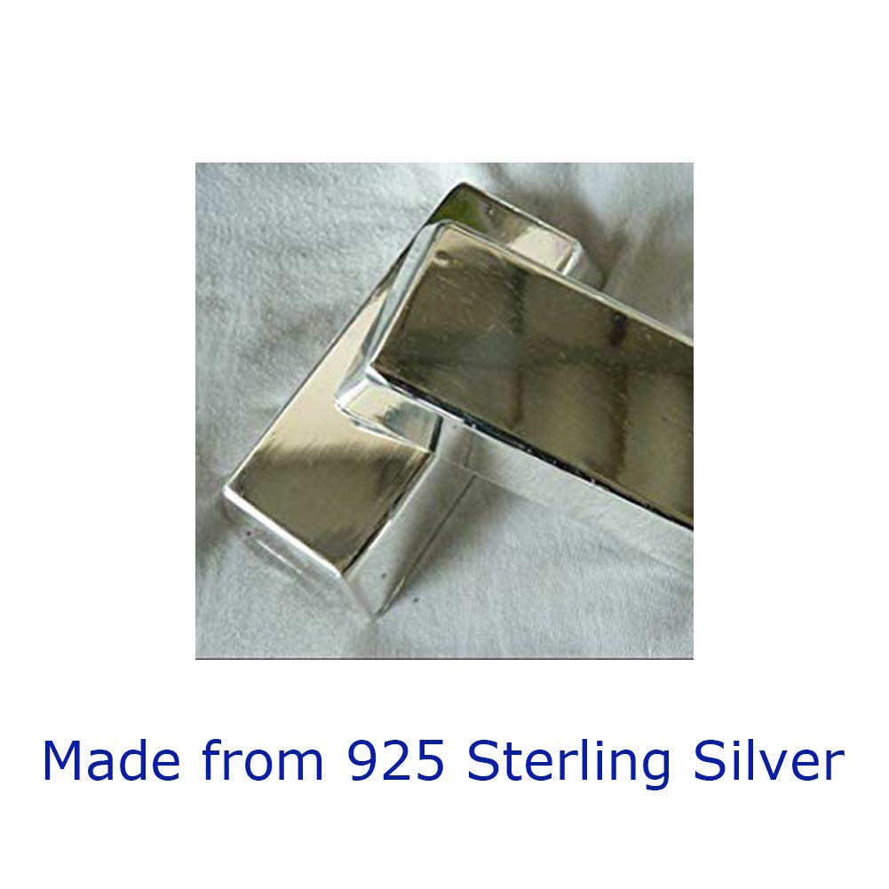 Moon Cat Pendant Necklace Sterling Silver Box Chain for Women Celestial Jewelry 18“