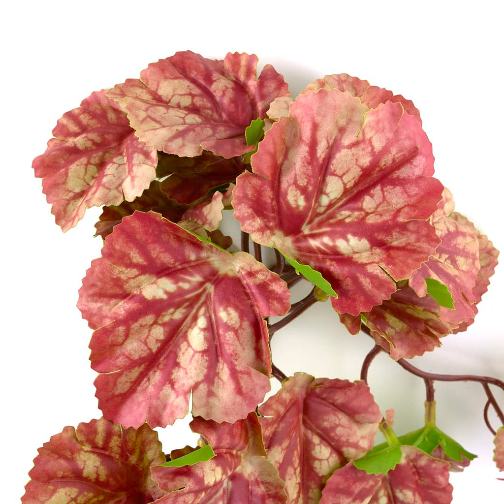 Yellow Reptile Terrarium Plants Fake Heuchera Hanging Suction Décor