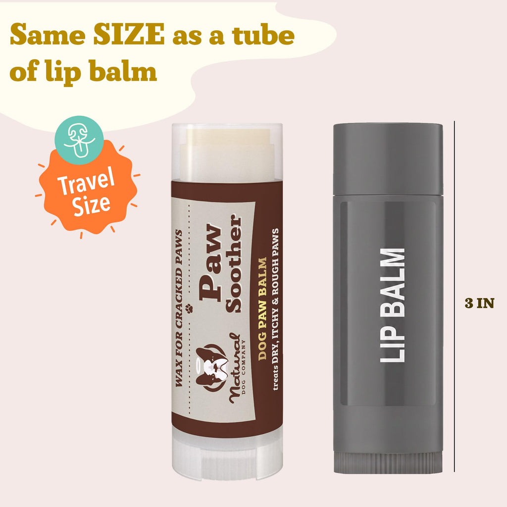 Natural Dog Company PawTection Dog Paw Wax – 0.15 oz Stick