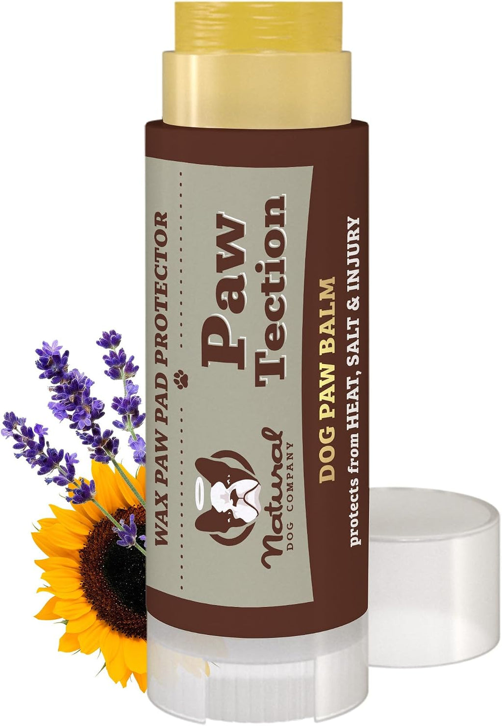 Natural Dog Company PawTection Dog Paw Wax – 0.15 oz Stick
