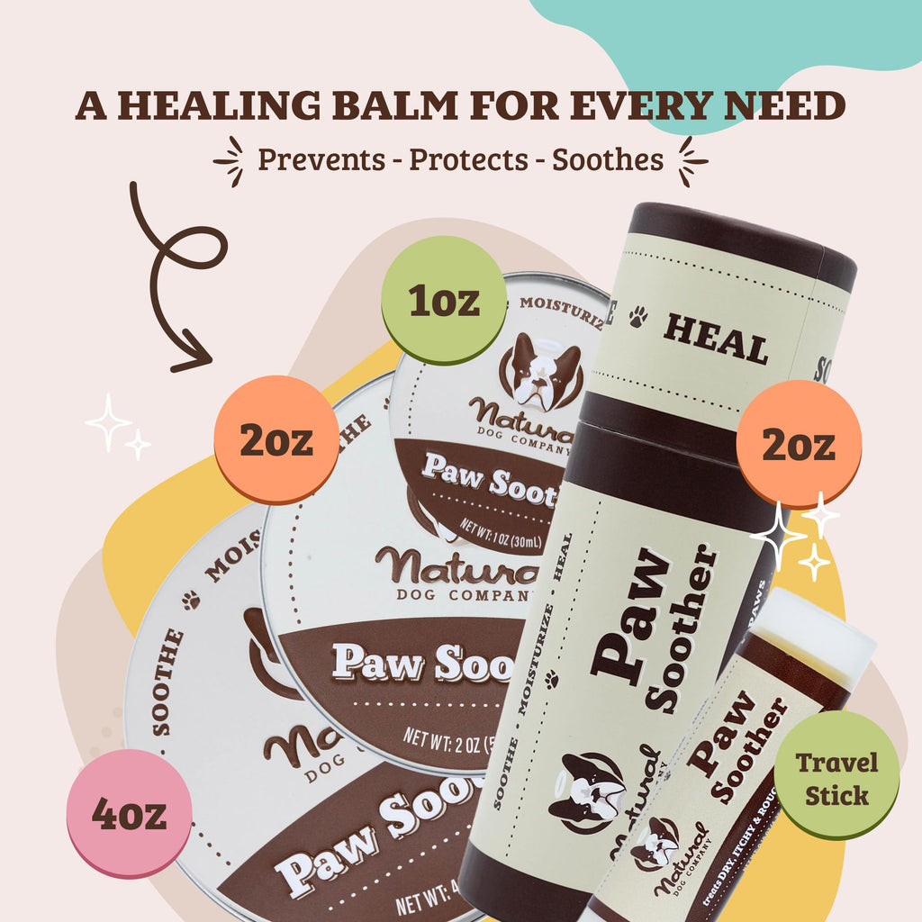 Natural Dog Company PawTection Dog Paw Wax – 0.15 oz Stick