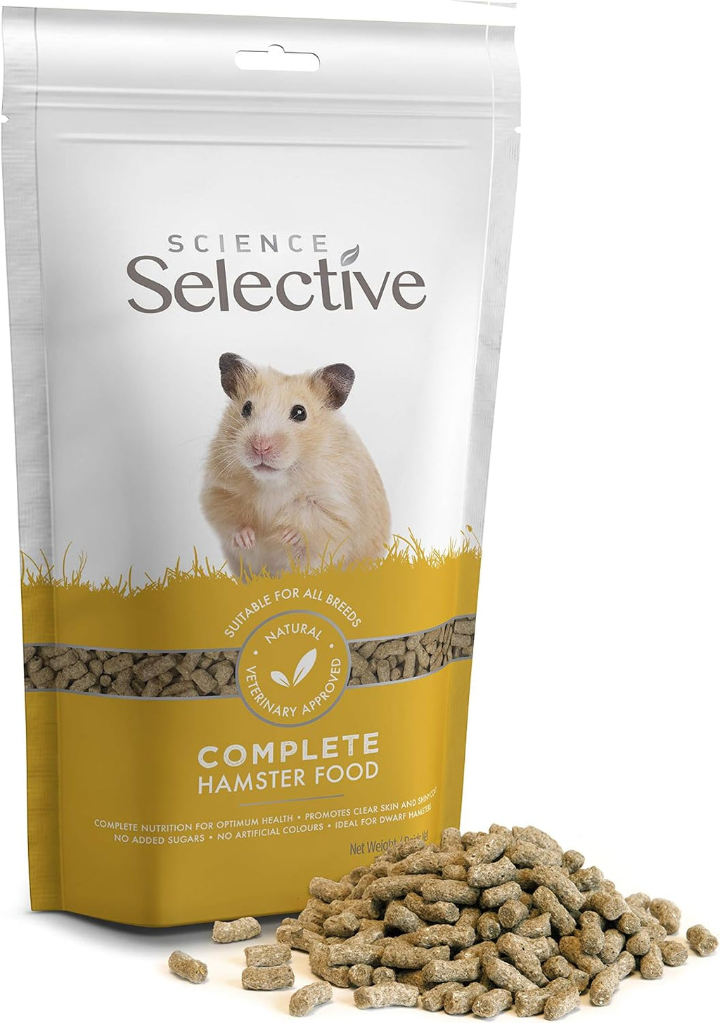 Supreme Petfoods Science Selective Hamster Foods, Brown,natural,0.1 kg