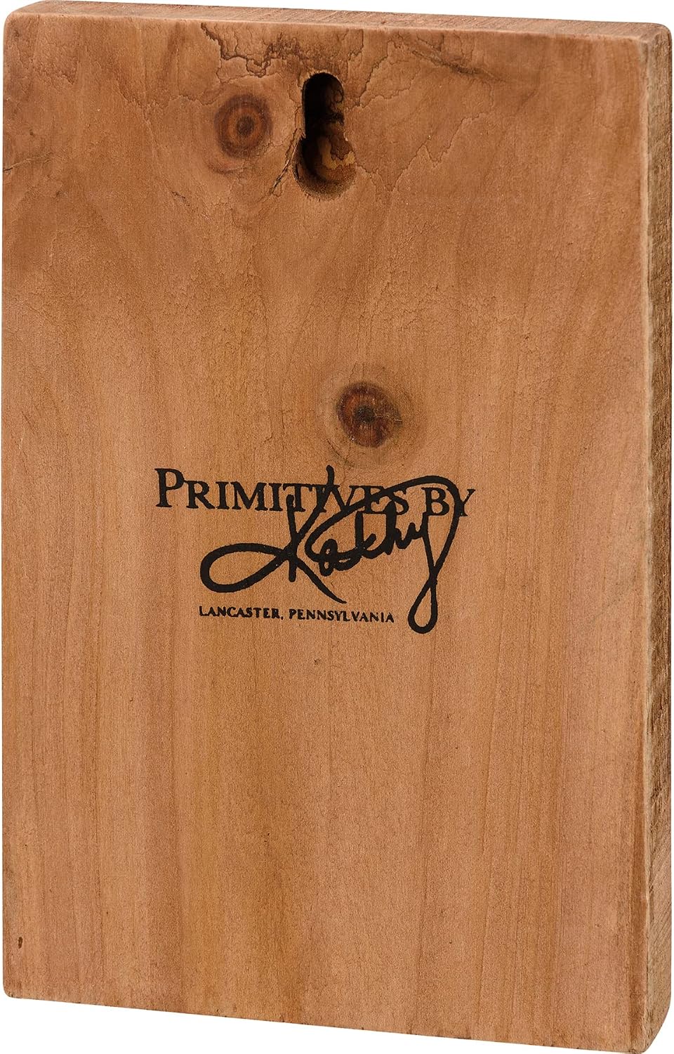 Primitives By Kathy 113689 Ghost Dog Block Sign, 6-inch Height