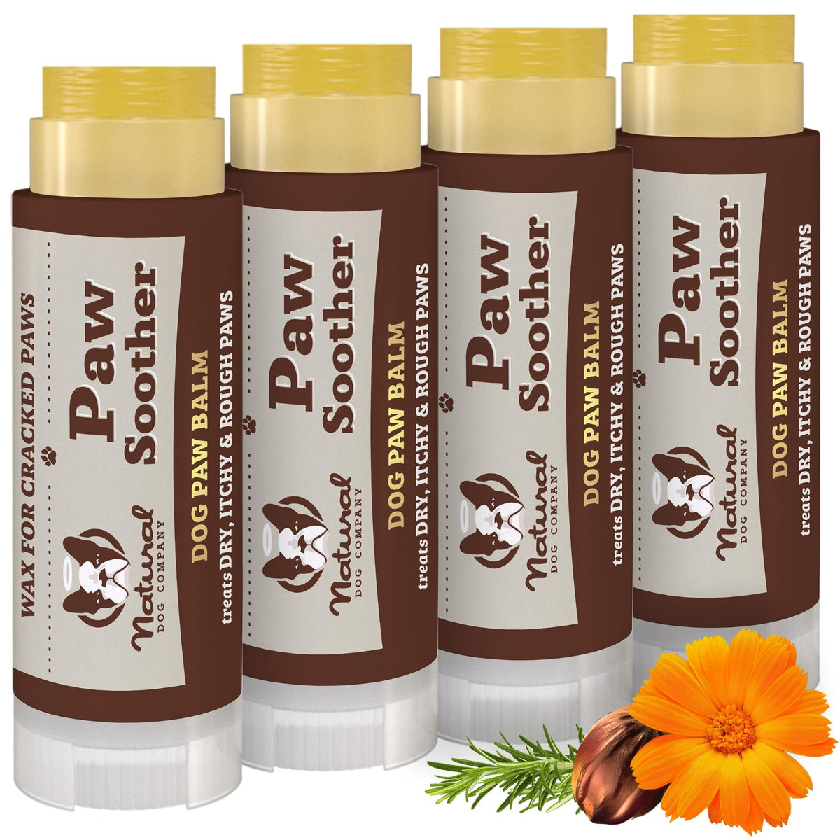 Natural Dog Company PawTection Dog Paw Wax – 0.15 oz Stick