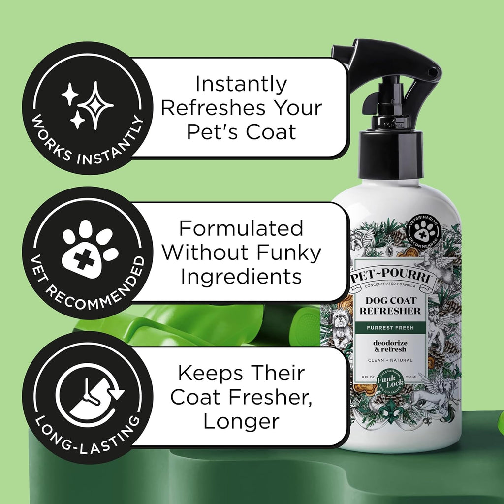 Poo-Pourri Furrest Fresh Dog Deodorizing Spray, 8 Fl Oz