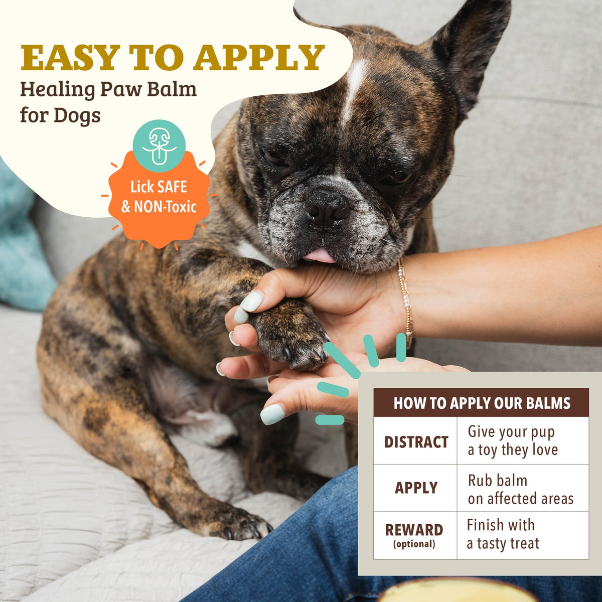 Natural Dog Company PawTection Dog Paw Wax – 0.15 oz Stick