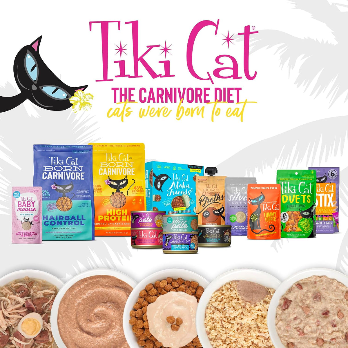 Tiki Cat Wet Food Tummy Topper, Pumpkin Recipe, 1.5 oz. Pouch (12 Count)