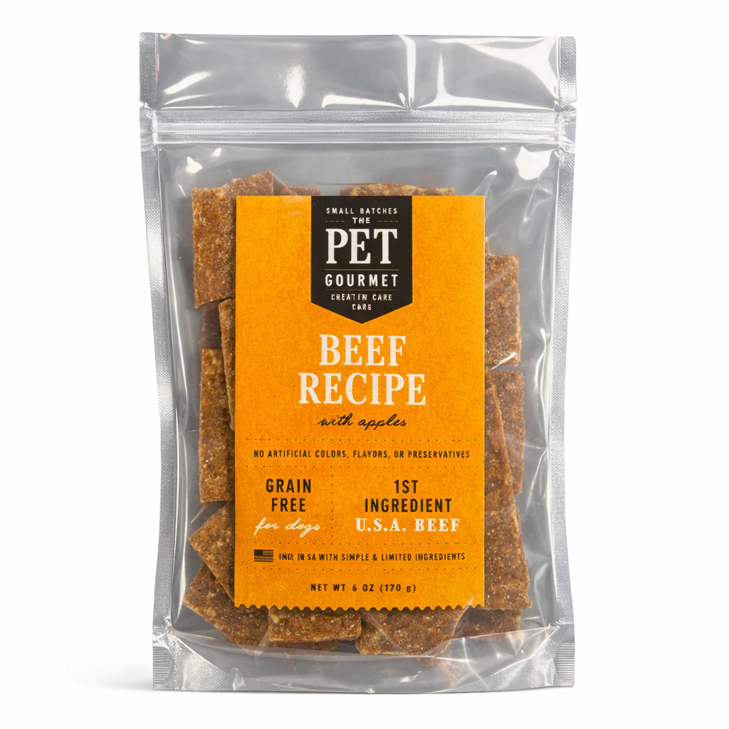 5 oz Beef and Carrot Jerky – All Paws Pets
