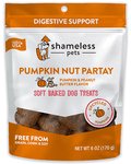 SHAMELESS PETS Soft Baked Dog Treats Pumpkin Nut Par Tay 6oz