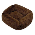 Rectangle Plush Dog Bed – Warm Pet Sofa Cushion for Cats and Dogs